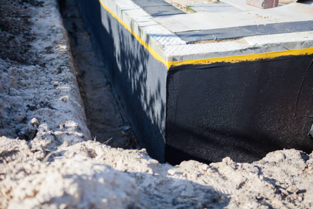 Professional Crawl Space Encapsulation technician working in Ocean Beach, NY